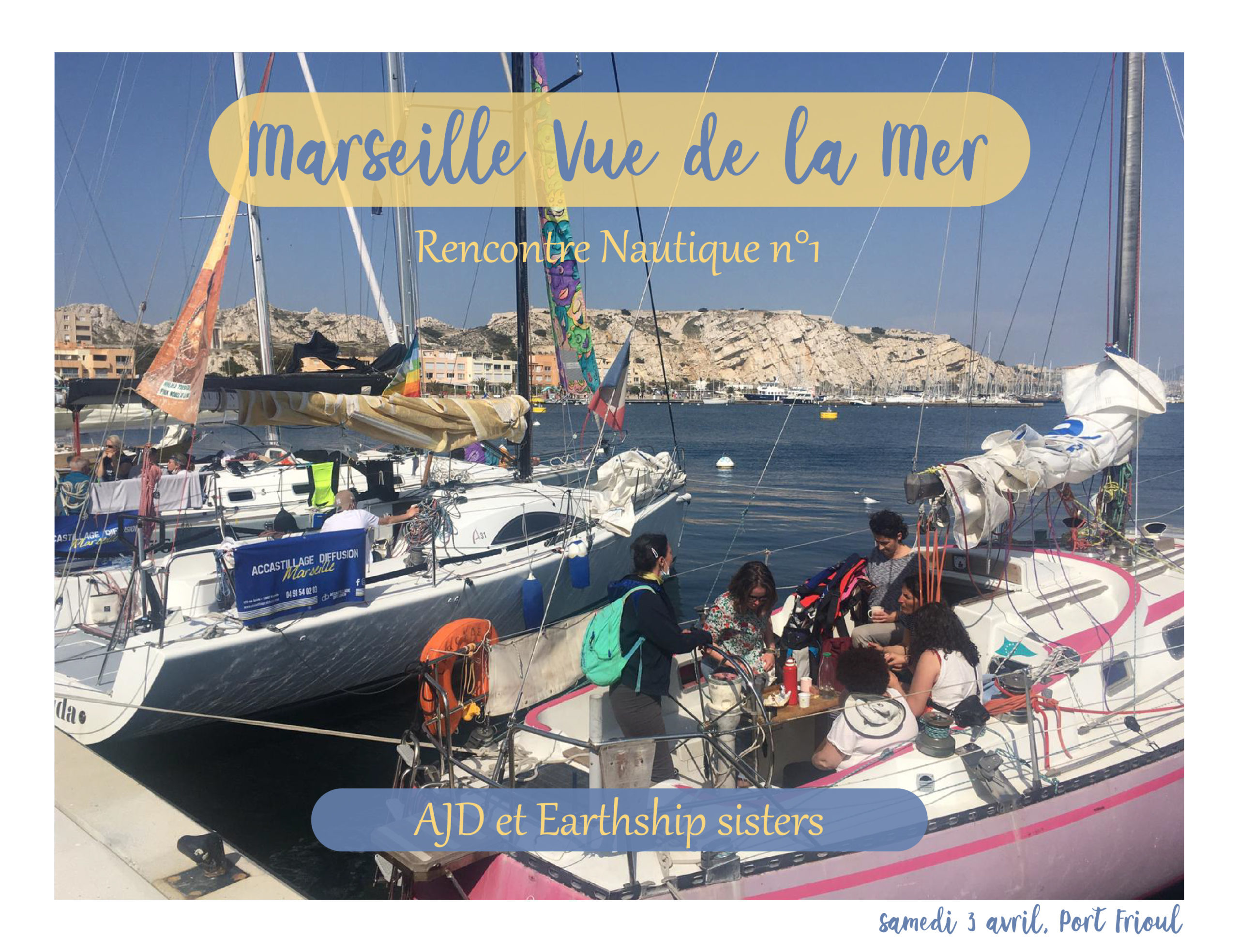Vistas al mar de Marsella